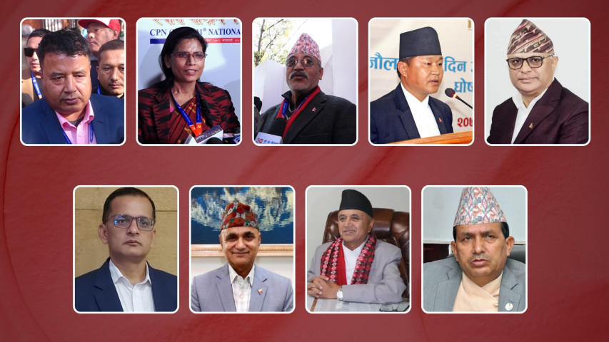 All Candidates from KP Oli’s Panel Victorious for Secretary Post in UML's 11th General Convention