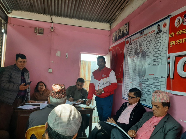 UML-CPN forms 501-member election mobilization committee in Bharatpur-2