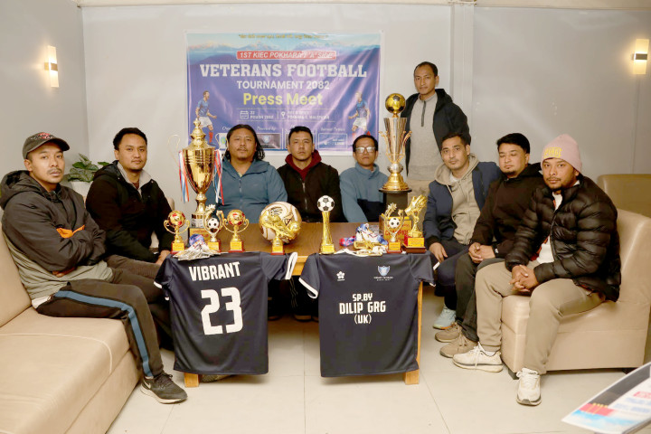 First KIEC Pokhara Seven-A-Side Veteran Football Tournament in Pokhara