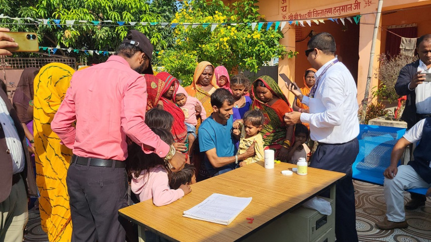 National Vitamin 'A' Program Kicks Off in Madhesh Province