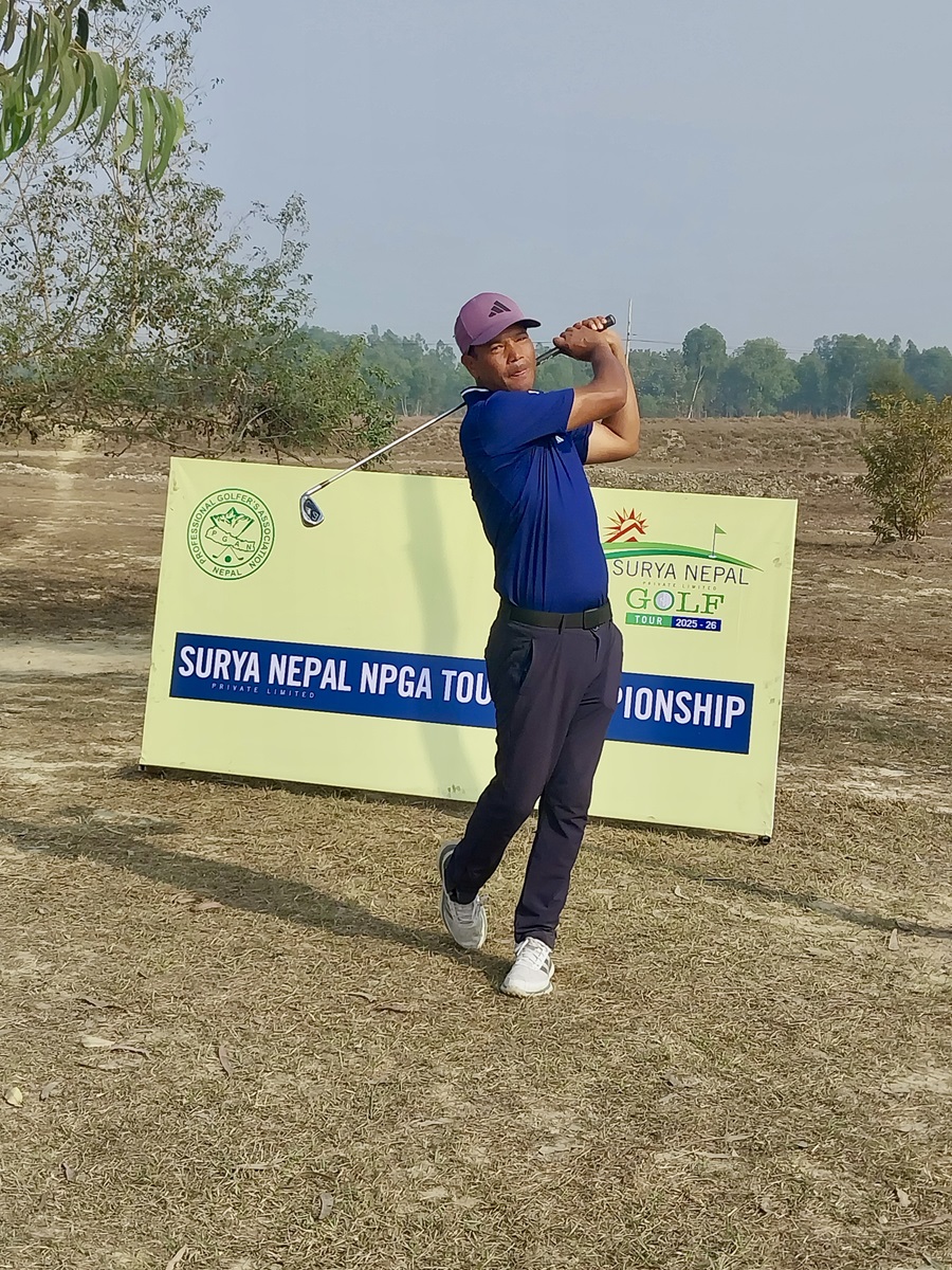 Surya Nepal NPGA Tour Championship: Bhuvan Nagarkoti takes lead