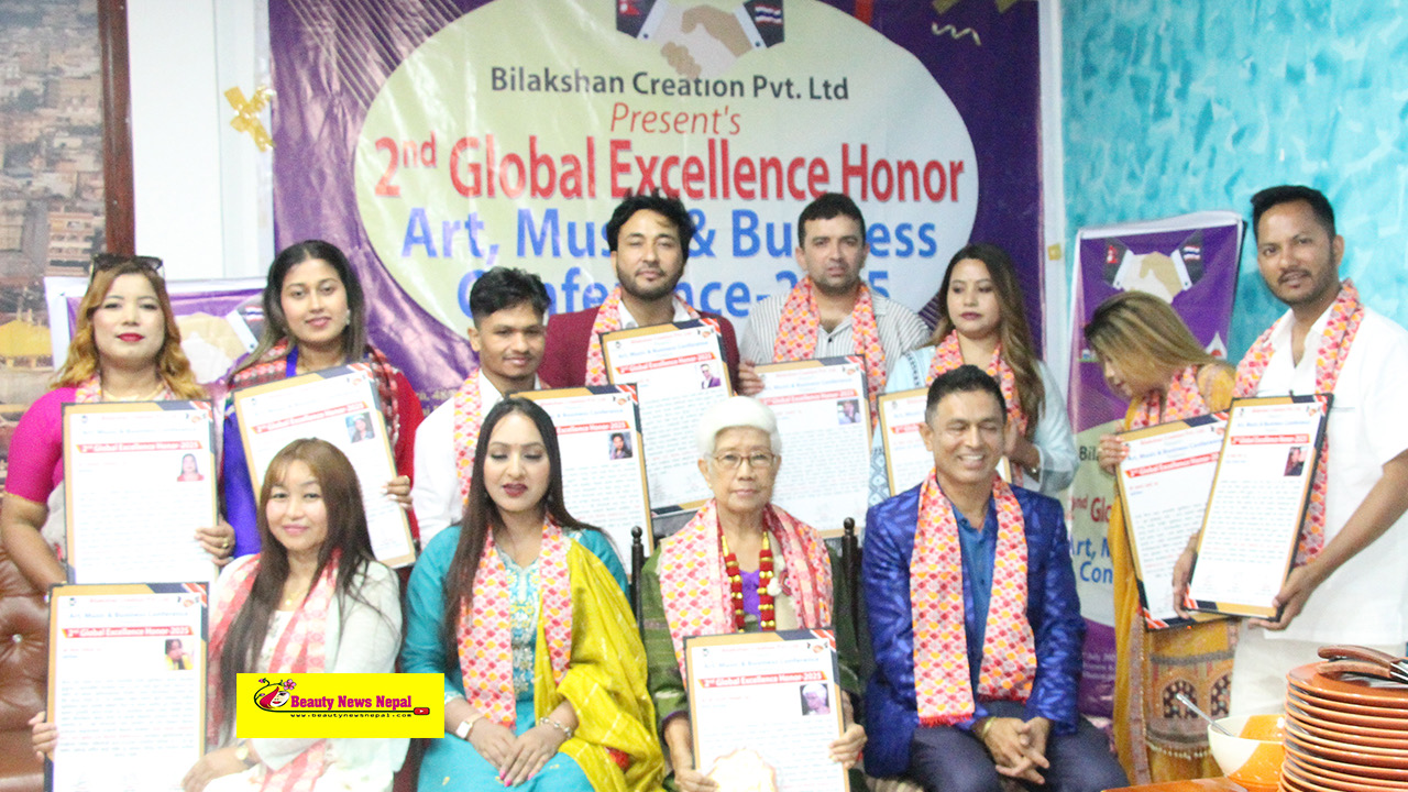 Nepali Artists, Journalists, and Beauticians Honored at Global Excellency Honor 2025 in Thailand