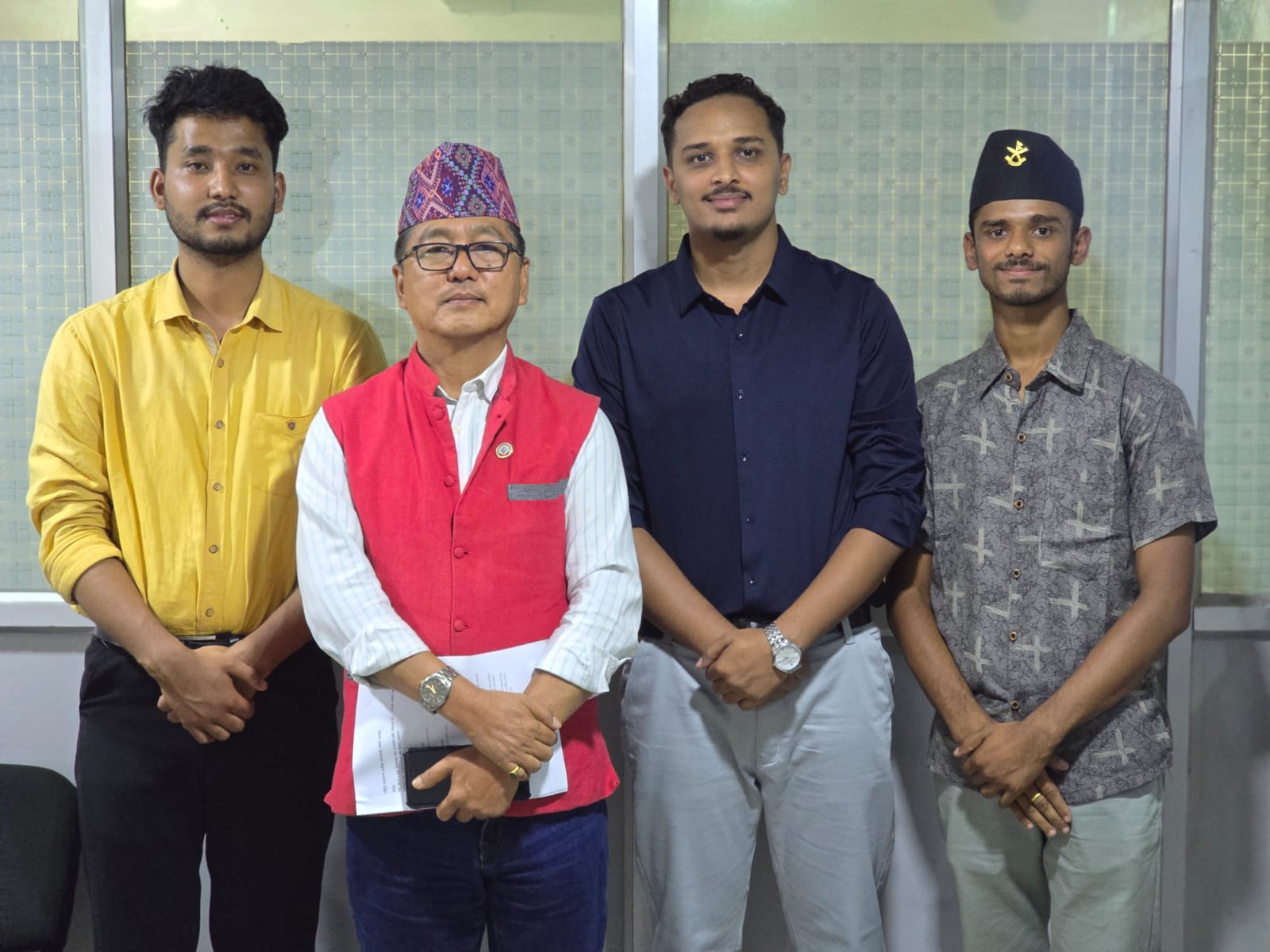 RPP Chair Rajendra Lingden Teams Up with Three Youths to Launch Employment Generation Project