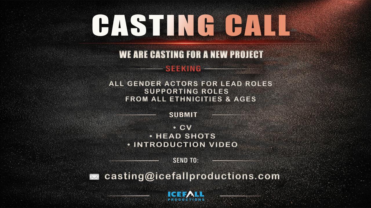 Icefall Productions Seeking Actors for New Projects