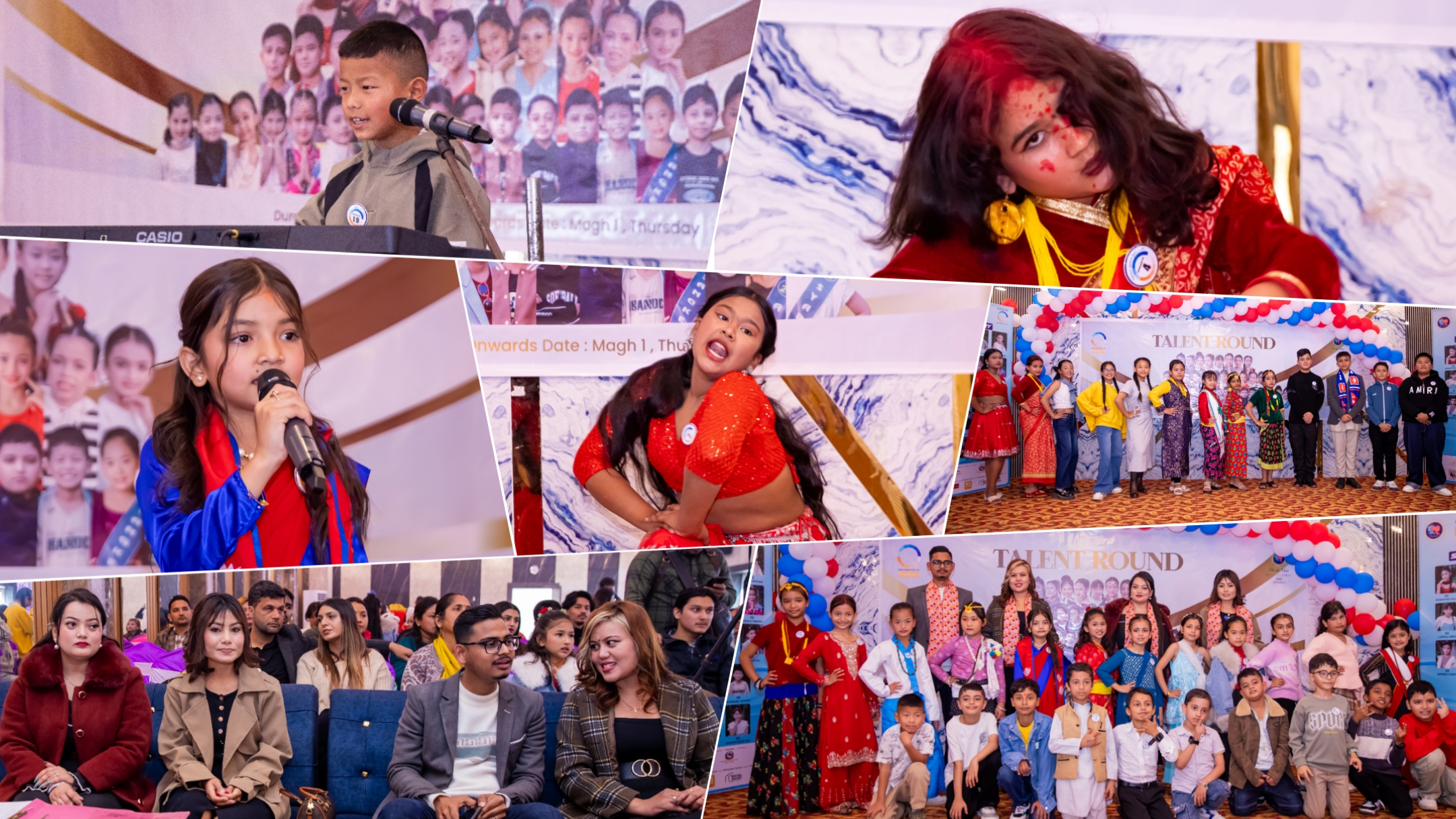 Children Showcase Talents at 'Mr. and Miss Little Purbeli' Talent Round