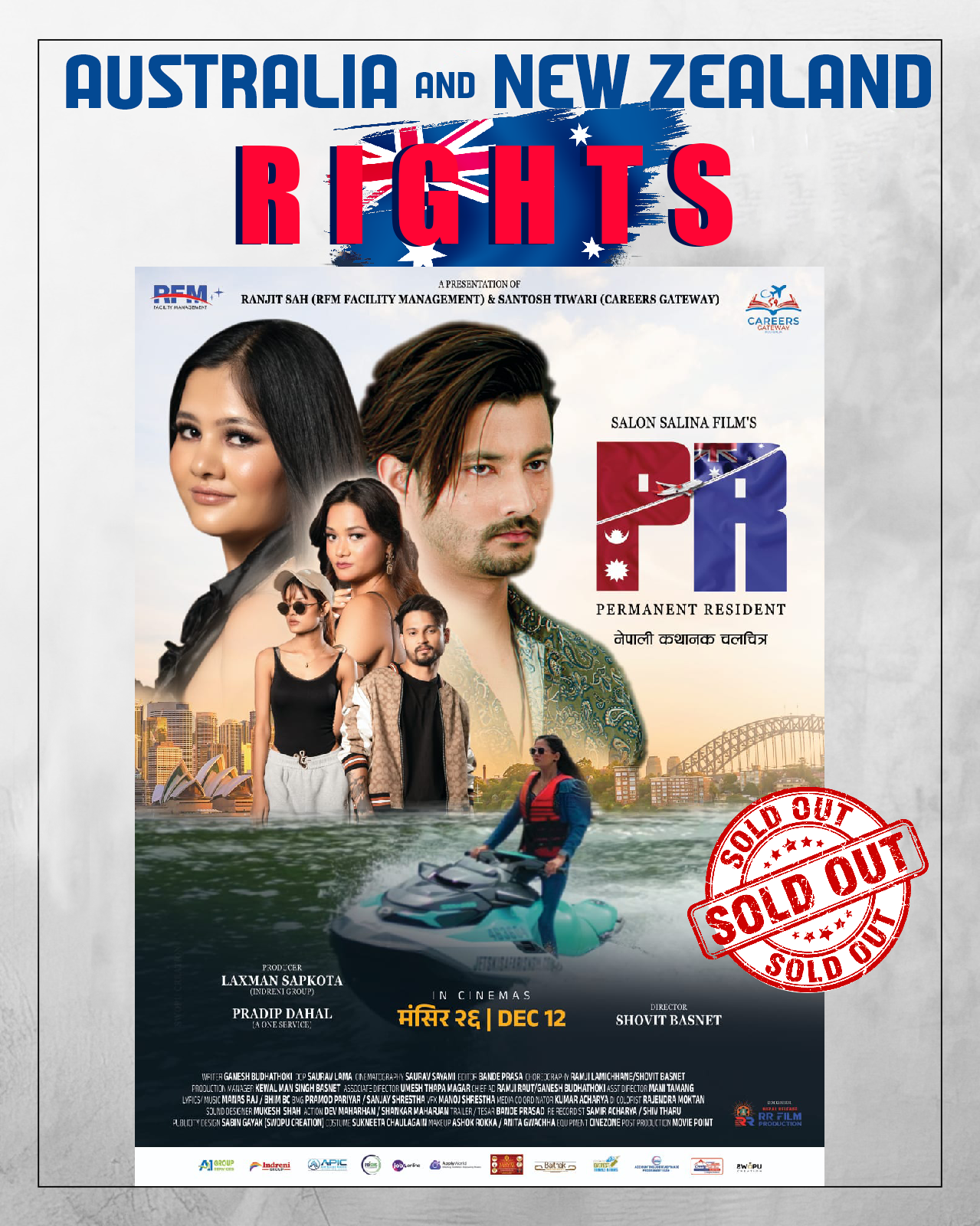 Shobhit's Film 'PR' Also Sold Out in Australia and New Zealand