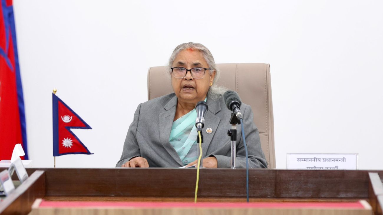 Prime Minister Sushila Karki Addresses Rumours Regarding Home Minister Omprakash Aryal