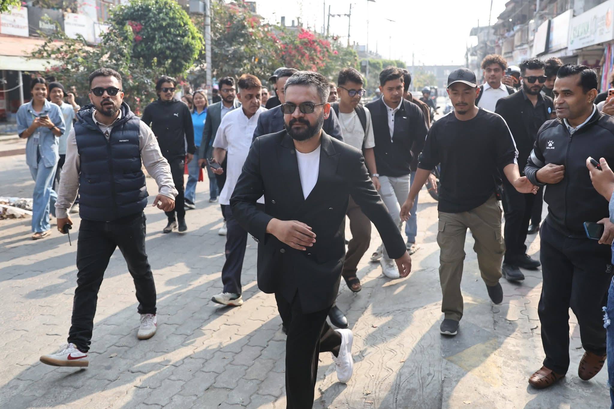 Balen Shah Returns to Election Campaigning in Jhapa 5.