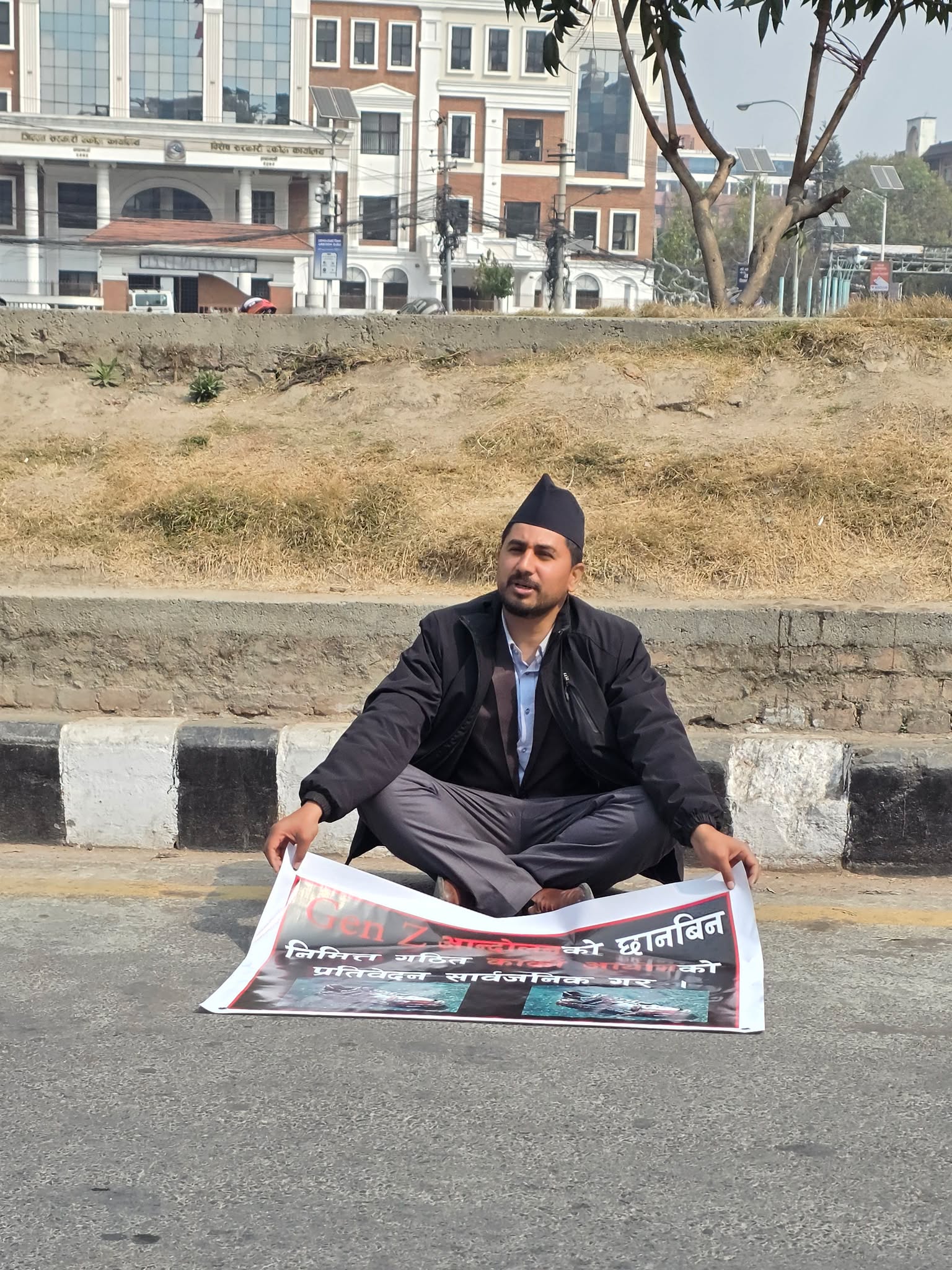 Dr. Bijay Panta on Hunger Strike Demanding Public Release of Karki Commission Report