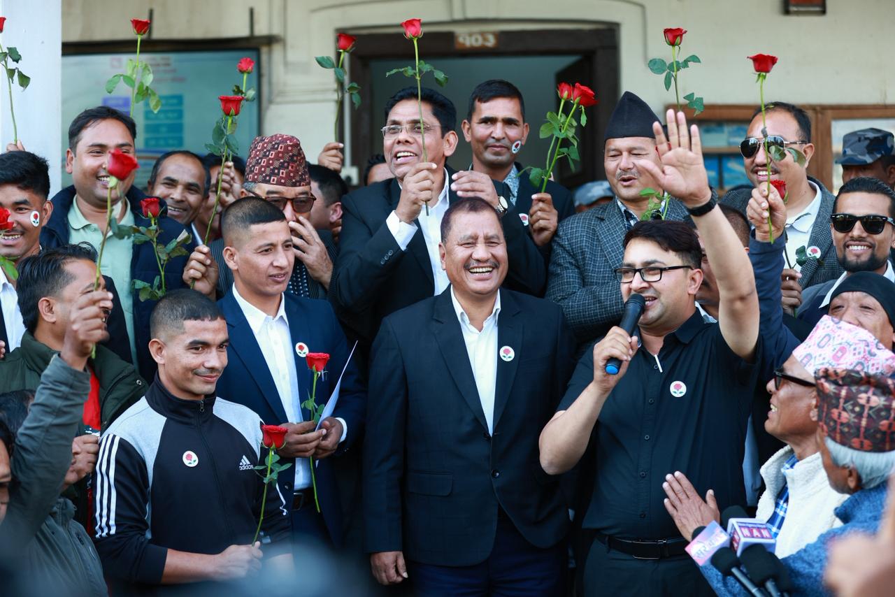 Biplav to Enter the Election Field Carrying the 'Rose Flower'