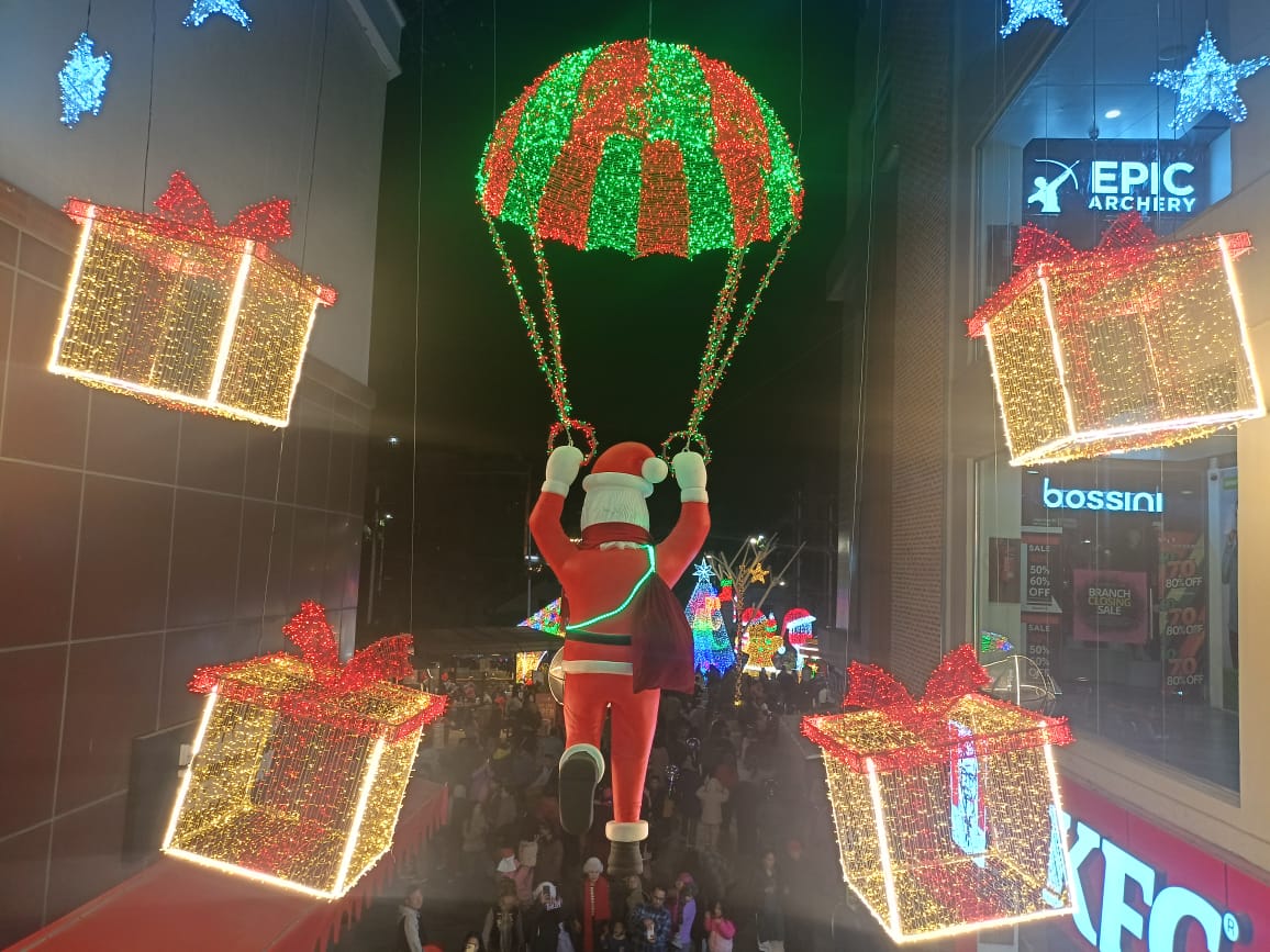 Kathmandu Lights Up to Celebrate Christmas (Photos)