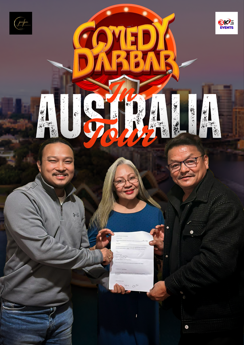 Shovit Starts Preparations for 'Australia Tour' with Comedy Darbar Team