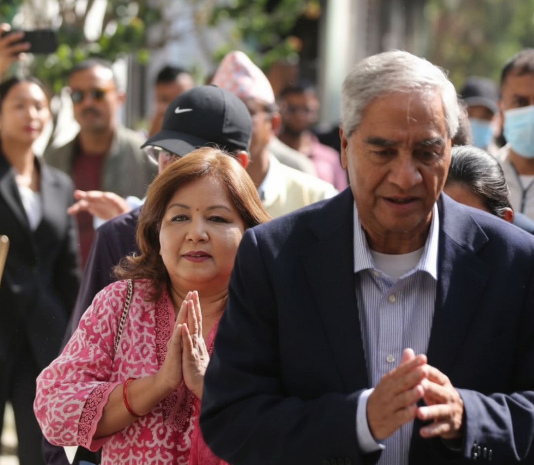 Nepali Congress President Sher Bahadur Deuba Returning Home Today After Treatment