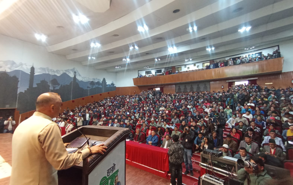 Gagan Kumar Thapa Promises 1.5 Million Jobs for Nepali Youth in Five Years