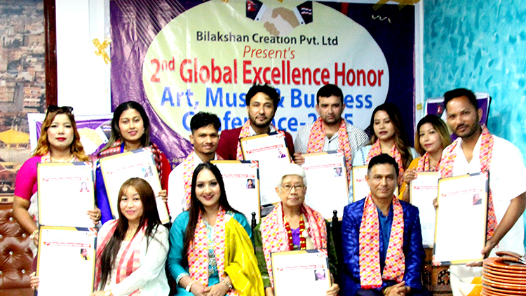 Nepali Artists, Journalists, and Beauticians Honored with Global Excellency Honor–2025 in Thailand
