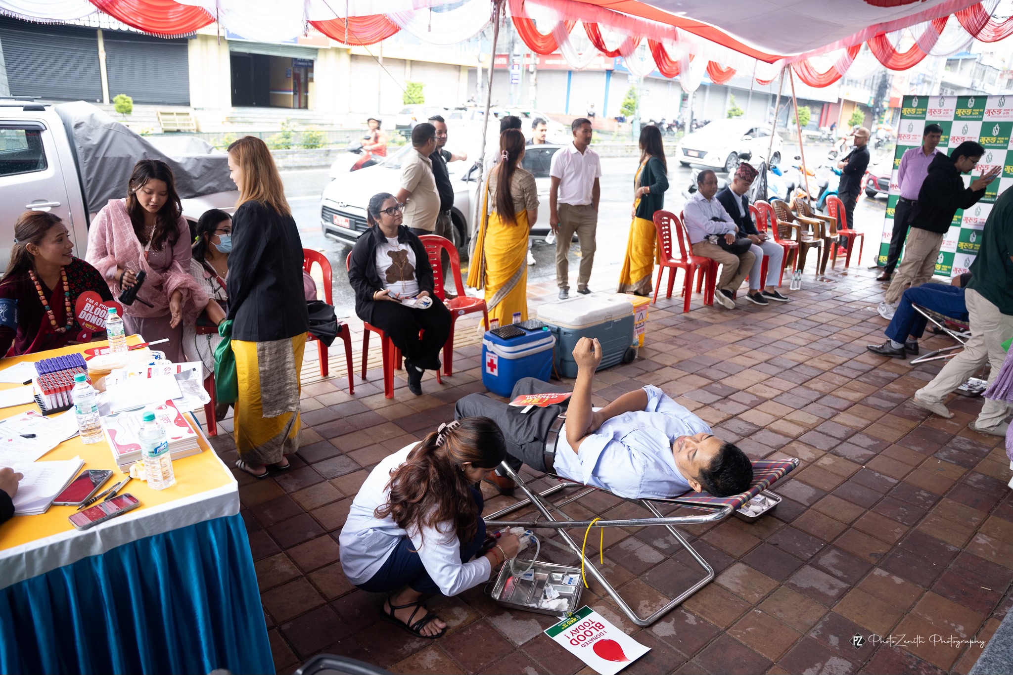 114 Units of Blood Collected at Gurung Jewelry House Pvt. Ltd.’s Open Blood Donation Program
