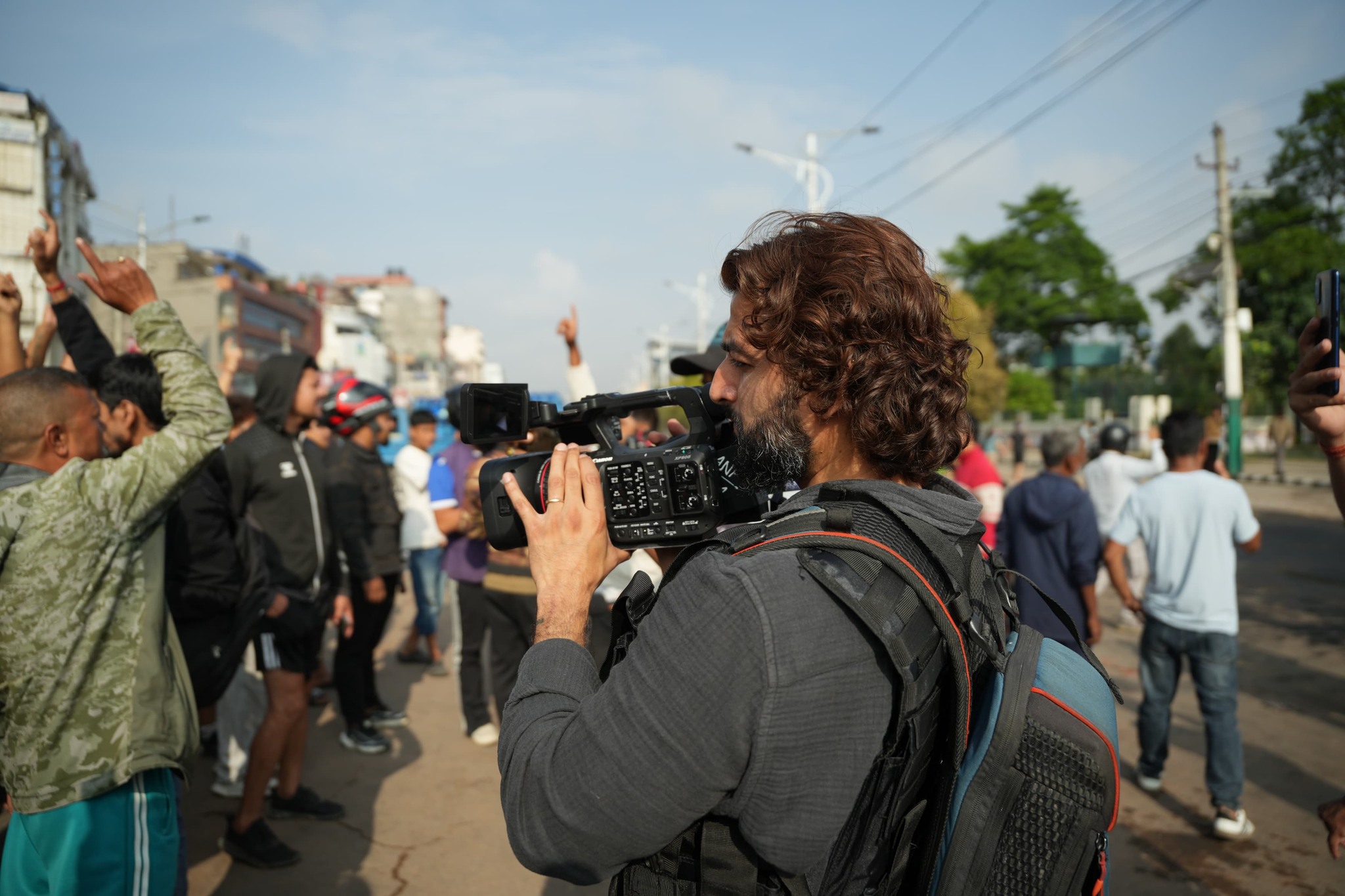 Indian Media Report Live on Gen Z Protest and Government Crackdown