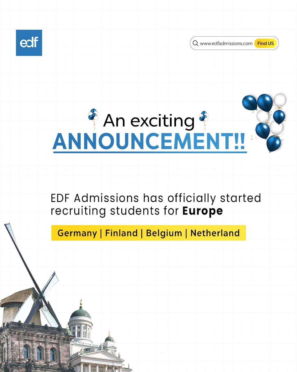 EDF-Jamboree Launches Germany, Finland, Belgium, and The Netherlands as Premier Study Destinations for Nepali Students