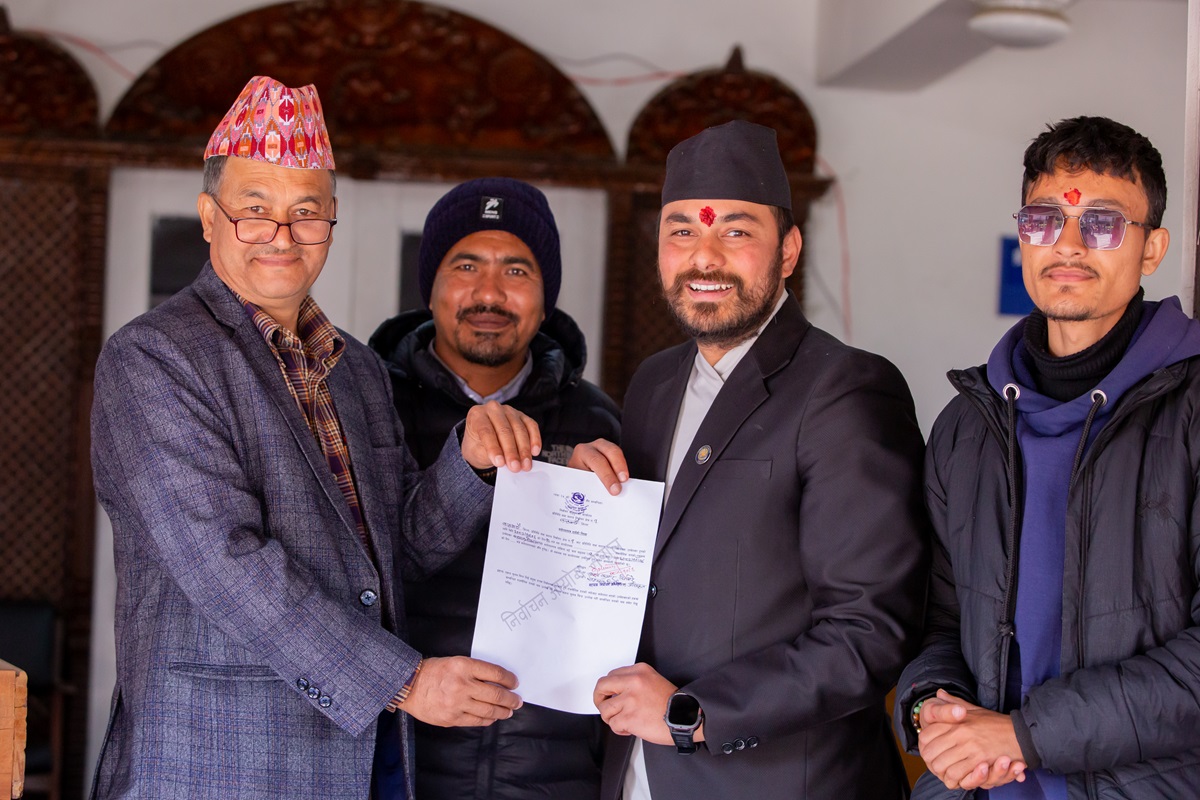 Advocate Kamal Koirala has filed to run as an independent candidate for Kathmandu-1