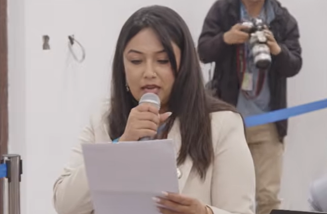 MP Khusbu Oli Questions Government on Foreign Loans