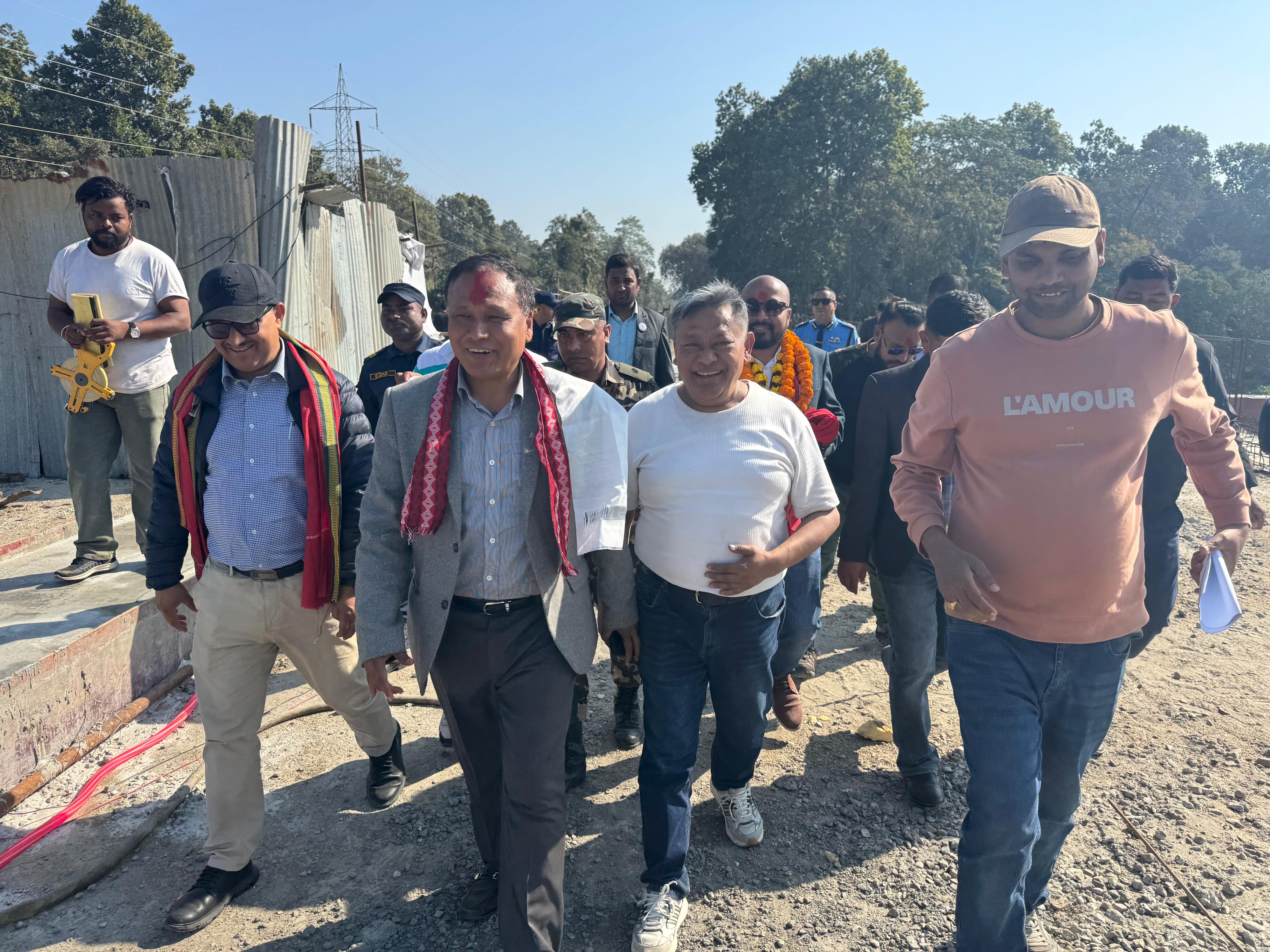 Construction Progress of Dudhaura Bridge and Kalaiya-Matirwa Road