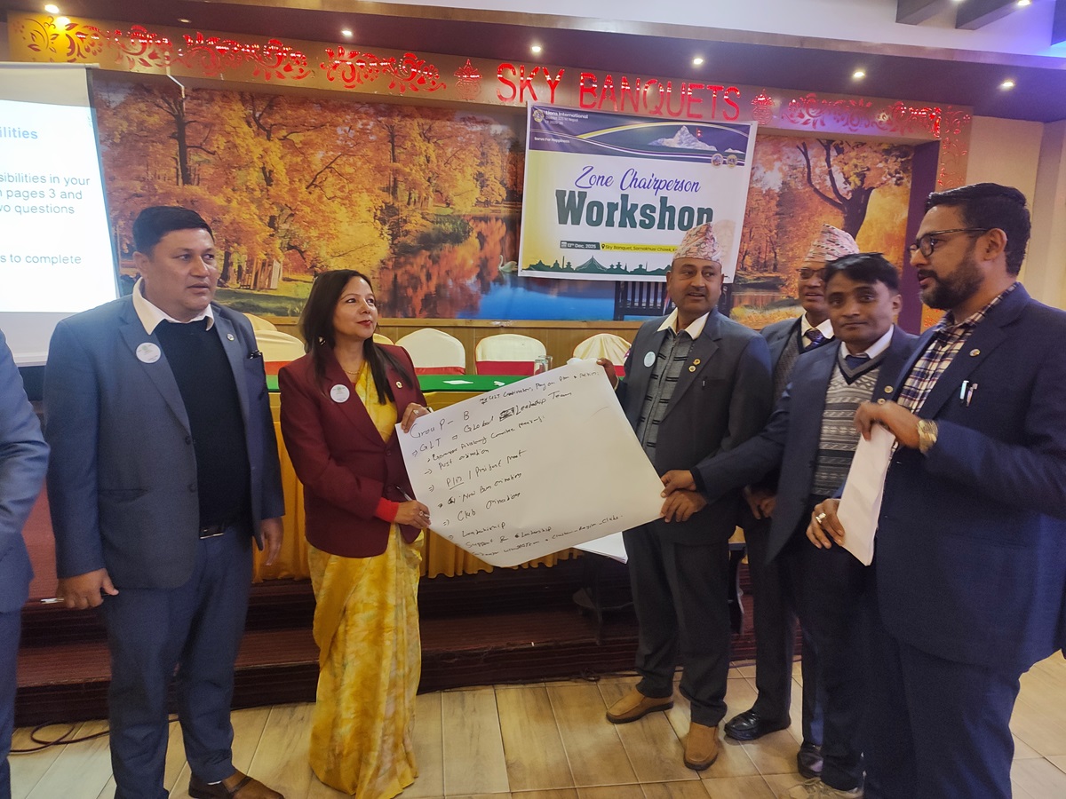 Lions District 325 M Zone Workshop Emphasizing Service and Leadership Development