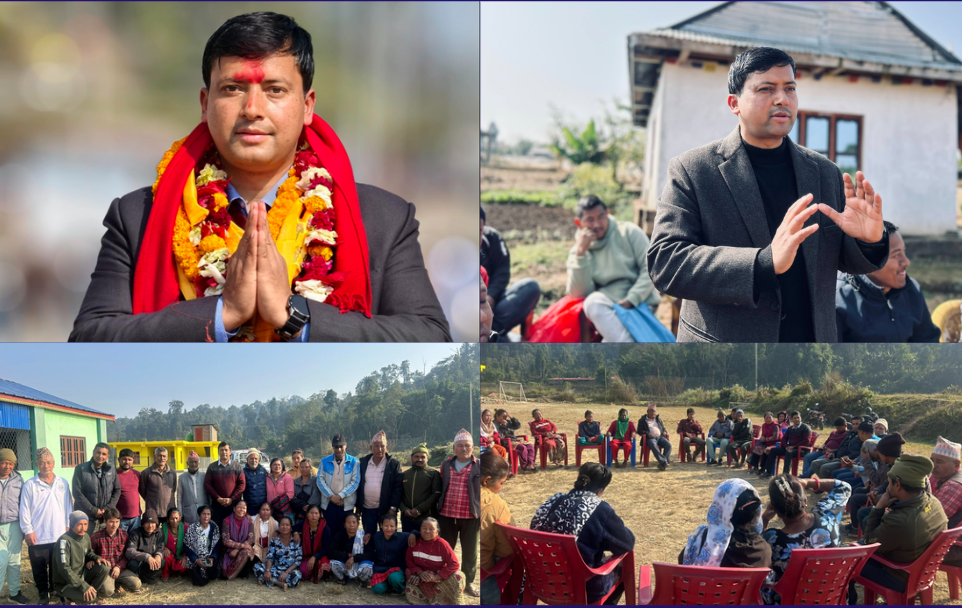 Mahesh Bartaula Receives Positive Response from Voters