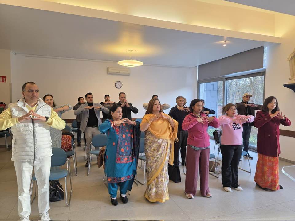 World Meditation Day Observed at Nepalese Embassy in Belgium