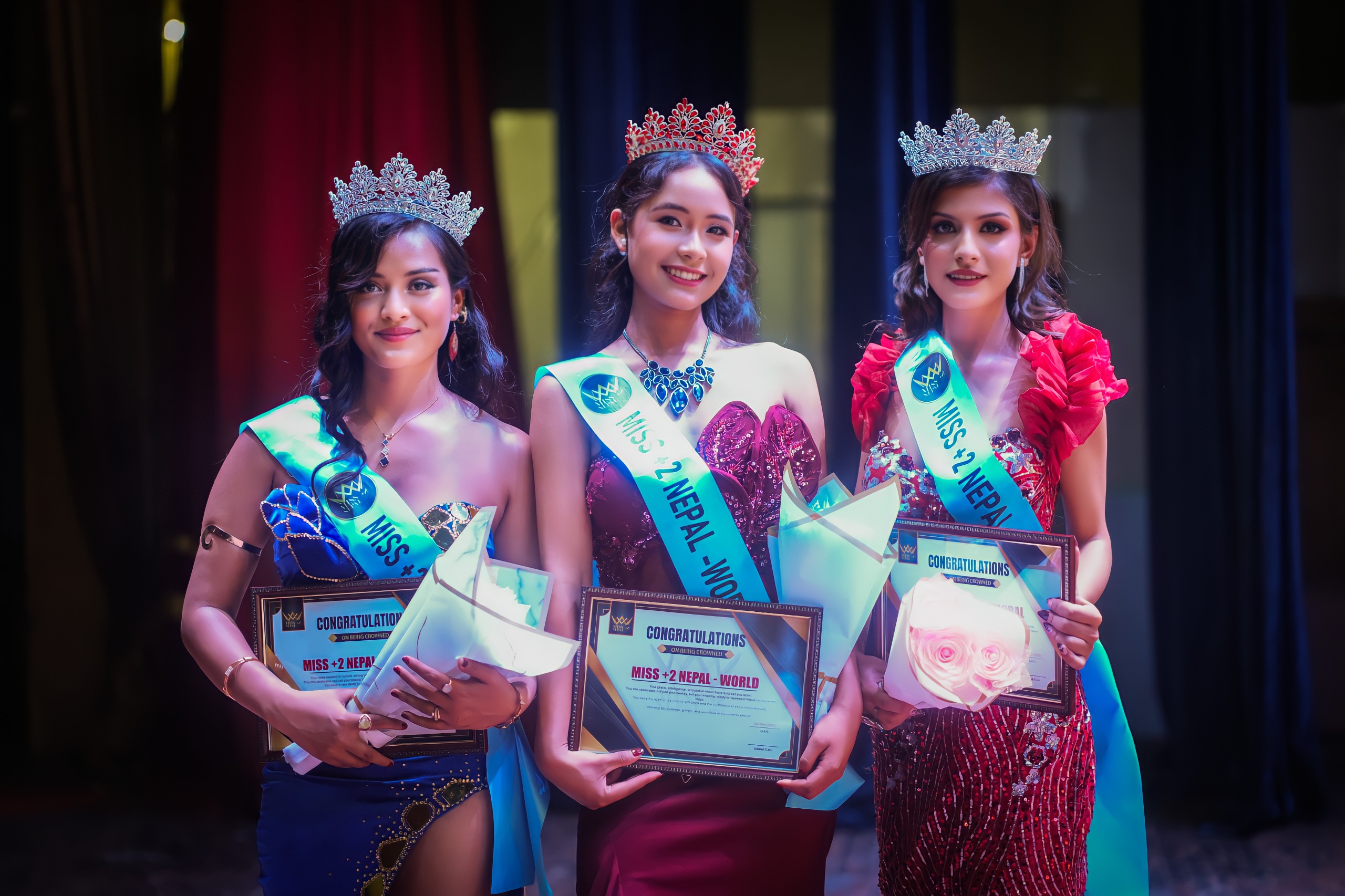 Three Winners Declared Together in ‘Miss Plus Two International’