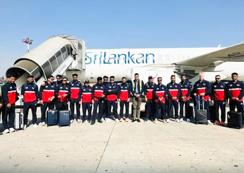 Nepali National Cricket Team Leaves for Sri Lanka for T20 World Cup Practice