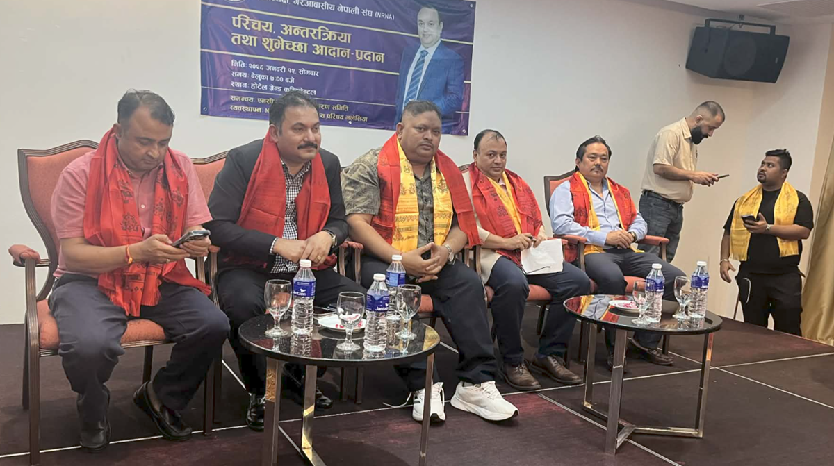 NRNA Vice President Dr. Hemraj Sharma Warns Steering Committee Will Dissolve if February Elections are Not Held