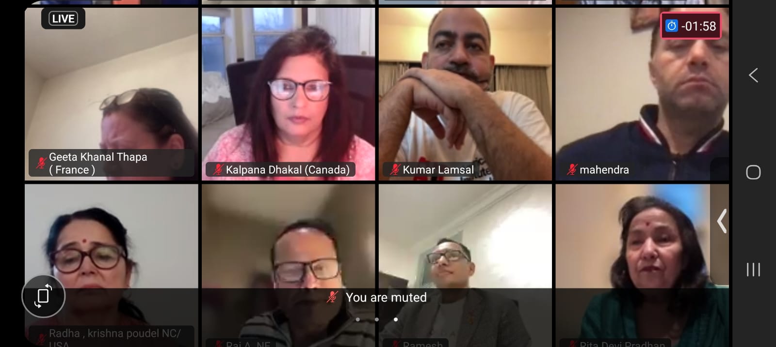 Important Discussion on Voting Rights Between NRNA Leaders and Kulman Ghising