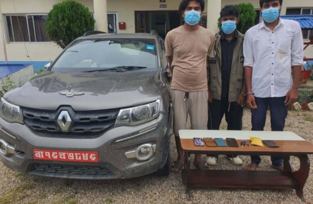 Three Arrested in Sindhuli with 44.340 Grams of Brown Sugar