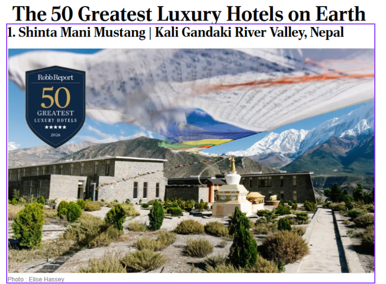 Shinta Mani Mustang Named the World’s Top Luxury Resort