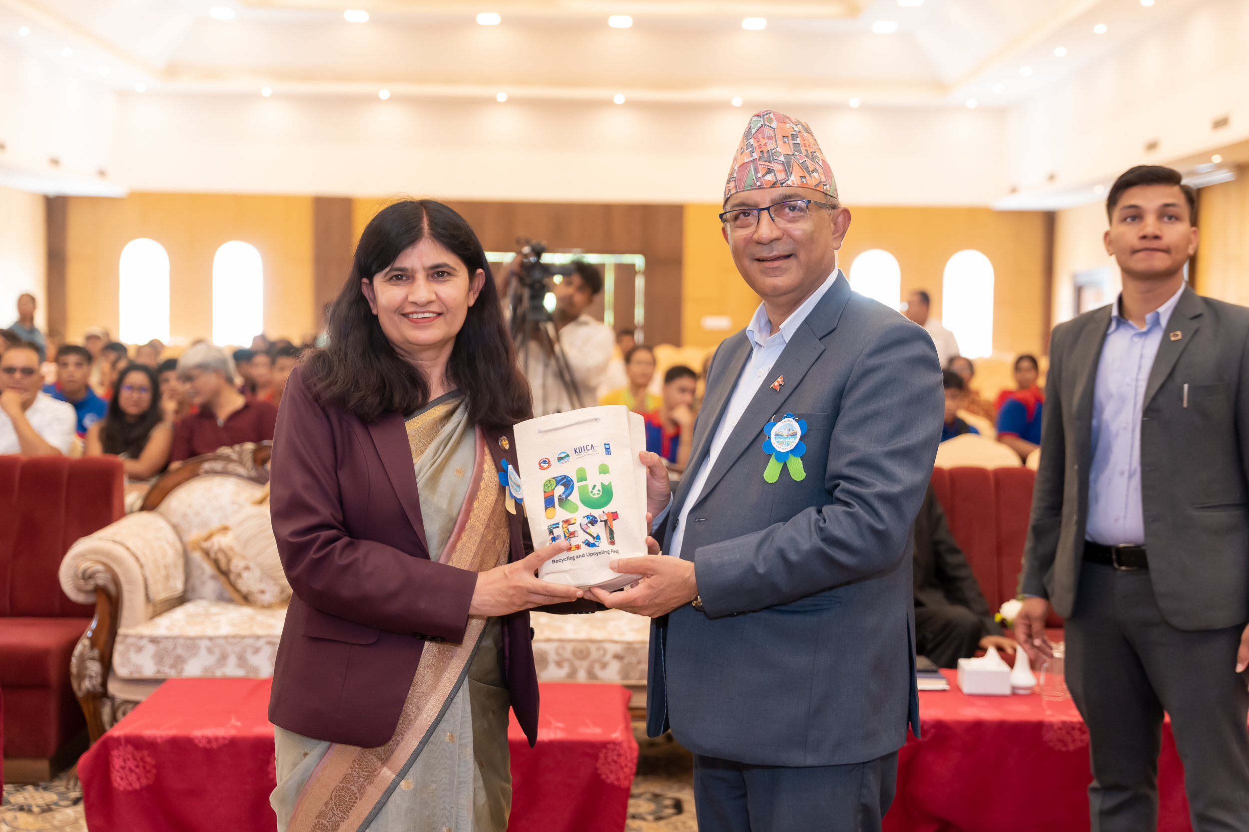 Minister Neupane at RU Fest: “Pokhara Should Be a Model for Green Job Creation”