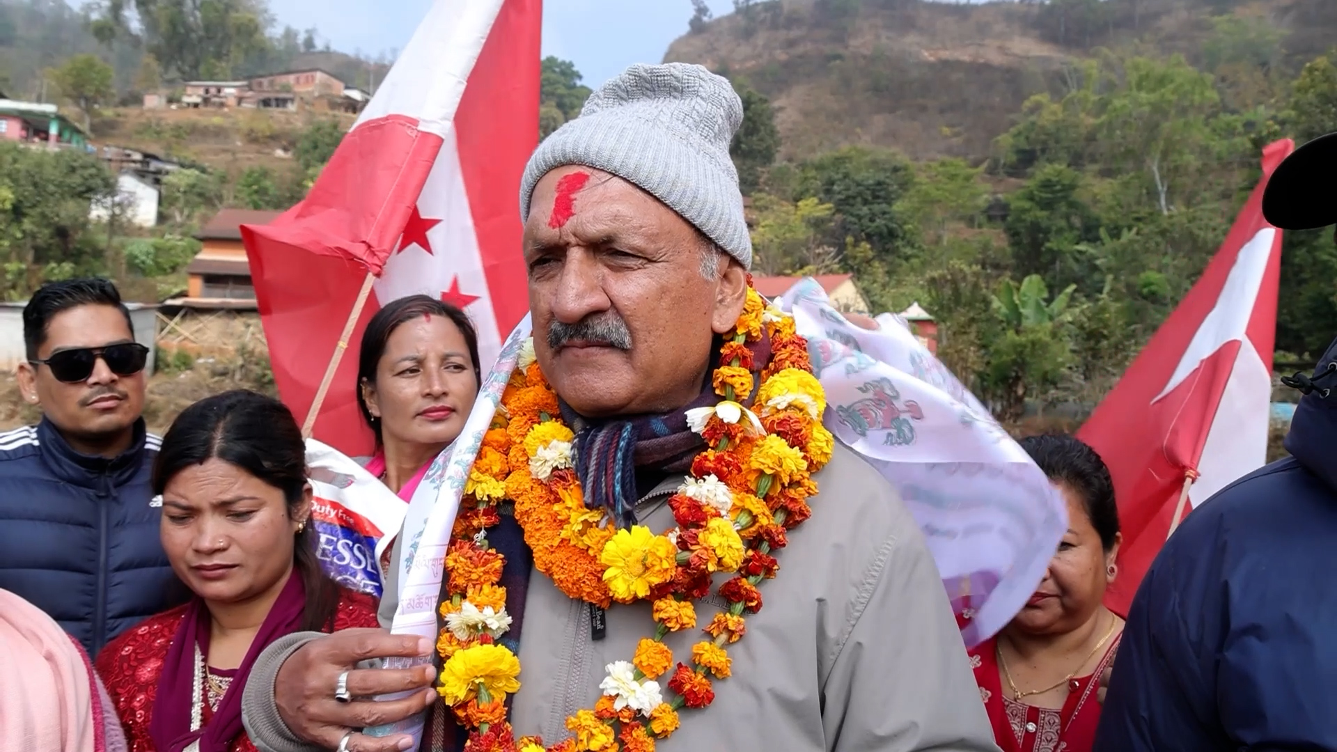 Dr. Prakash Sharan Mahat Intensifies Election Campaign in Nuwakot