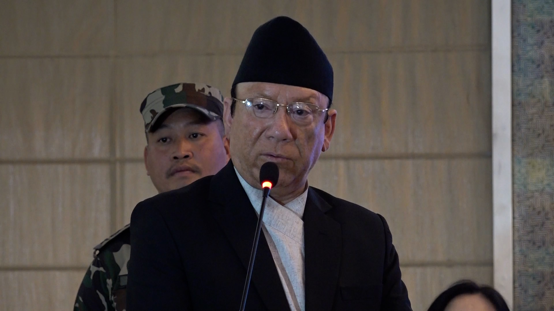 Prakashman Singh Raut Under Treatment at Armed Police Hospital