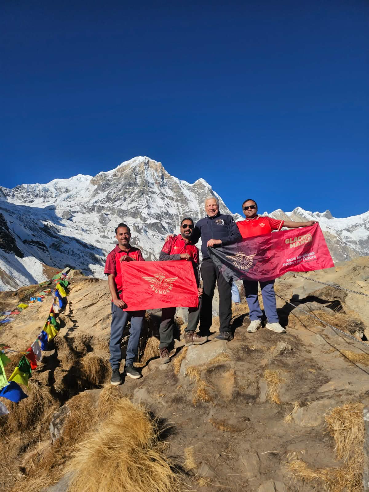 Pokhara Avengers Promote Glacier Conservation Through Sports