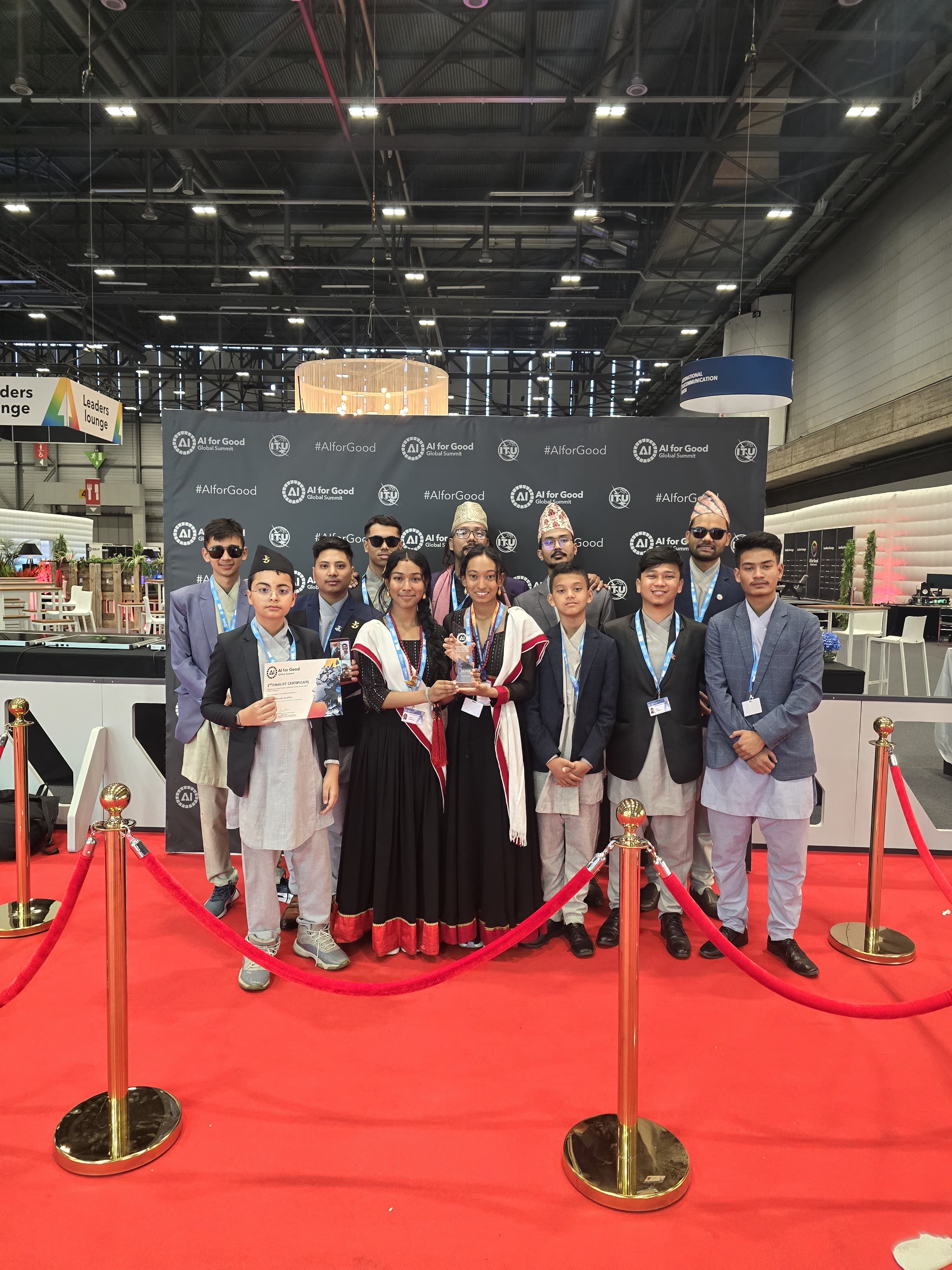 Nepali Youth Achieve Historic Success at Global Robotics Challenge in Geneva