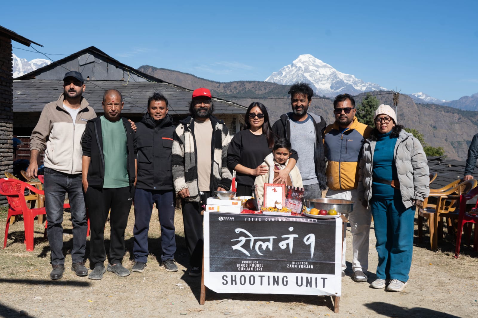Filming for the Movie 'Roll No. 1' Starts in Myagdi, Will Portray Student Life Story