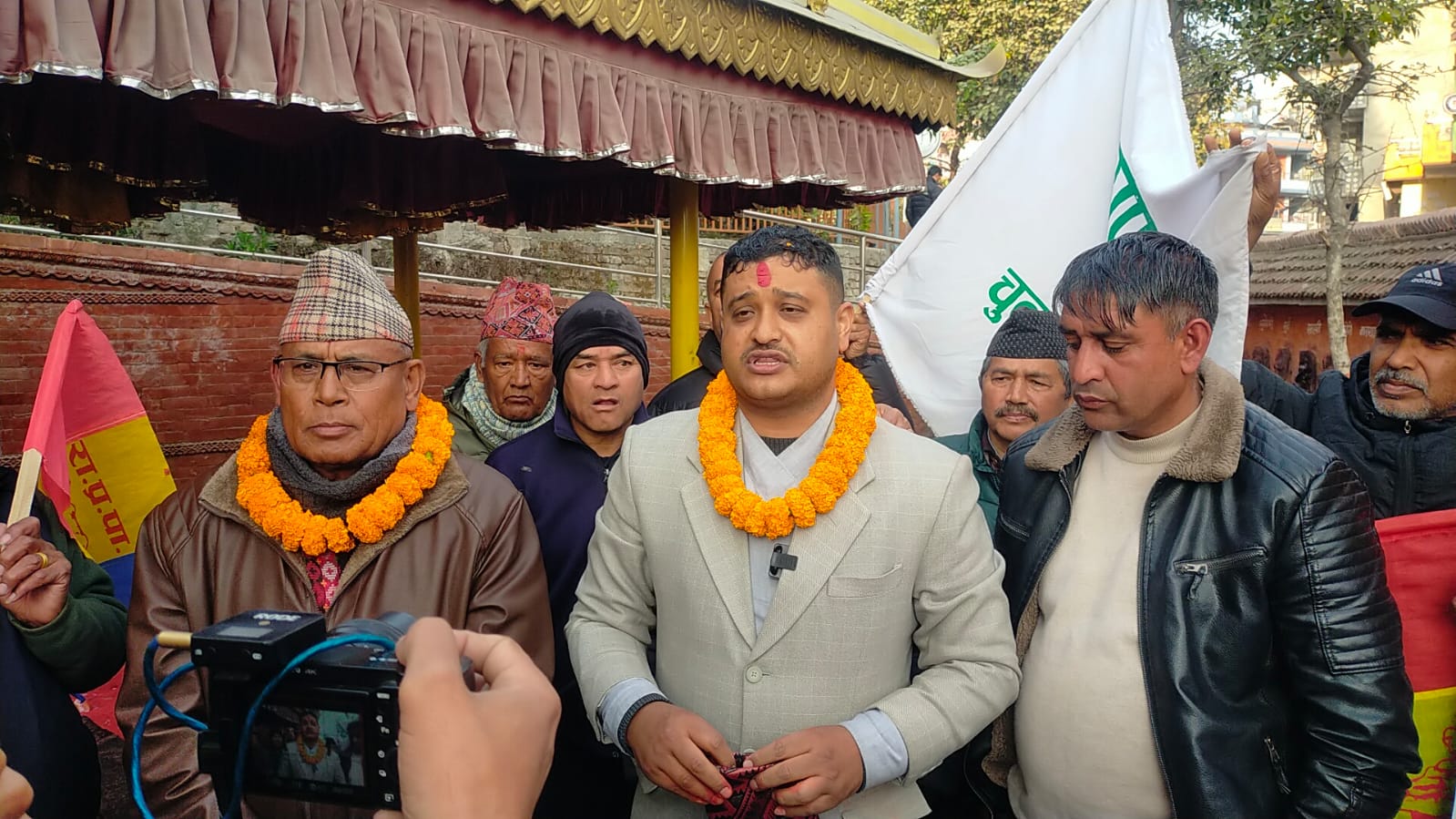 RPP Candidates Identify NWPP as Main Competitor in Bhaktapur