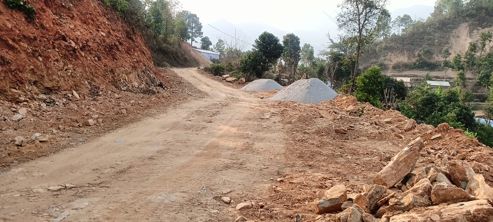 Road Construction Negligence in Ramechhap