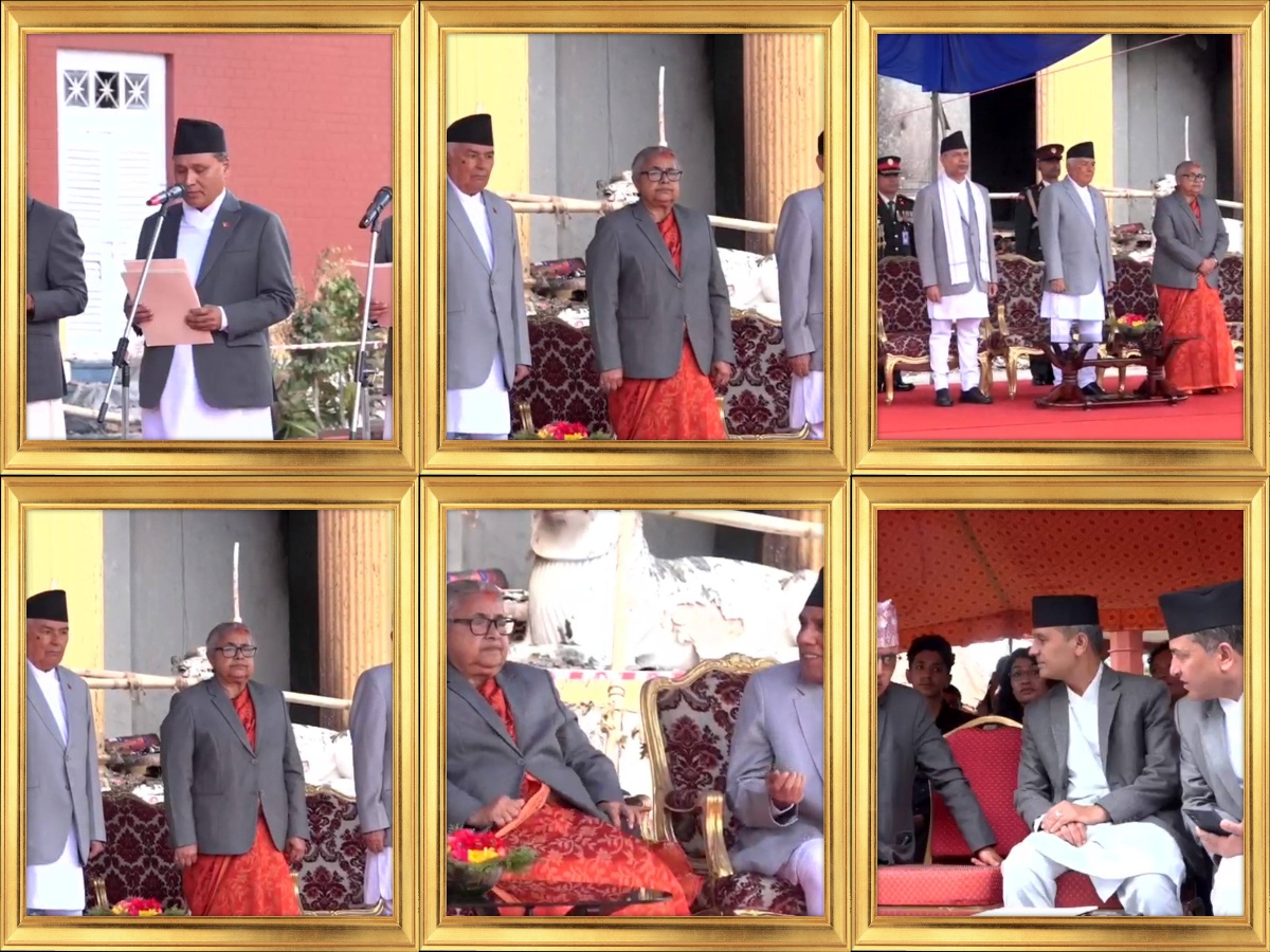 Three New Ministers Take Oath in Interim Government