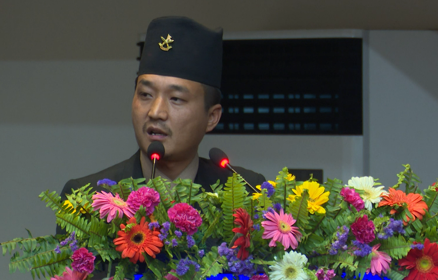 Resignation by Home Minister Sudan Gurung