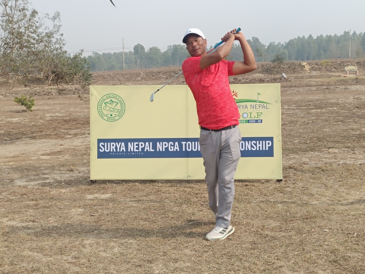 Surya Nepal NPGA Tour Championship: Bhuwan Nagarkoti extends lead