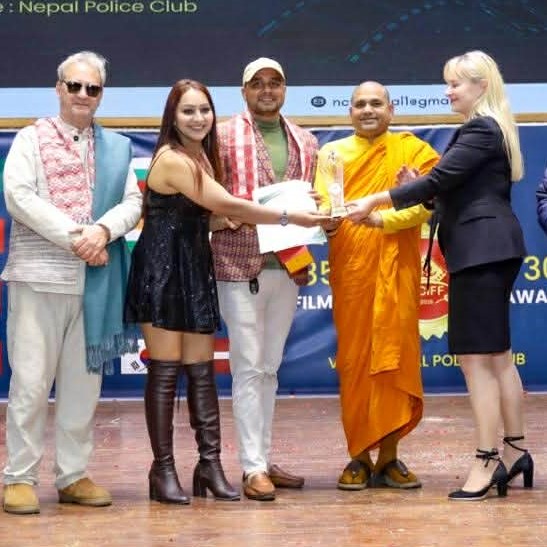 Sarita and Prawan’s Film ‘The Change’ Wins Another International Award