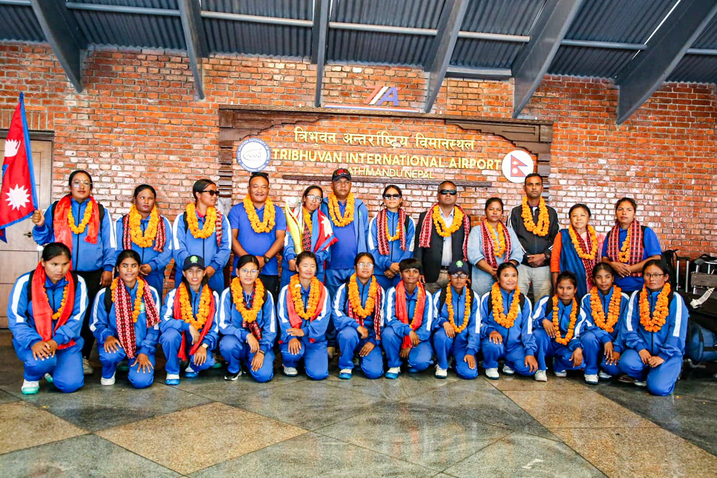 Visually Impaired Women's Cricket Team Returns Home After T20 World Cup