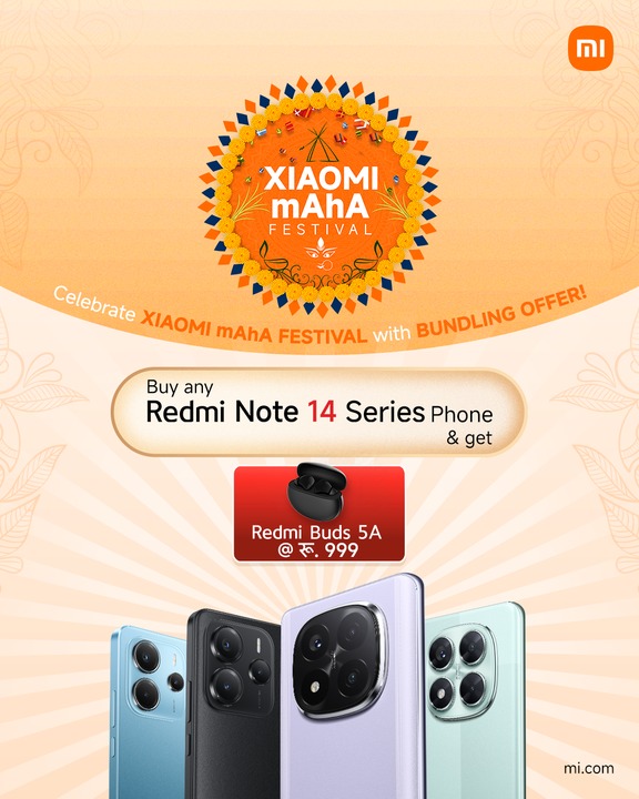 Xiaomi announces Festive Bundling Scheme for Redmi Note 14 Series 