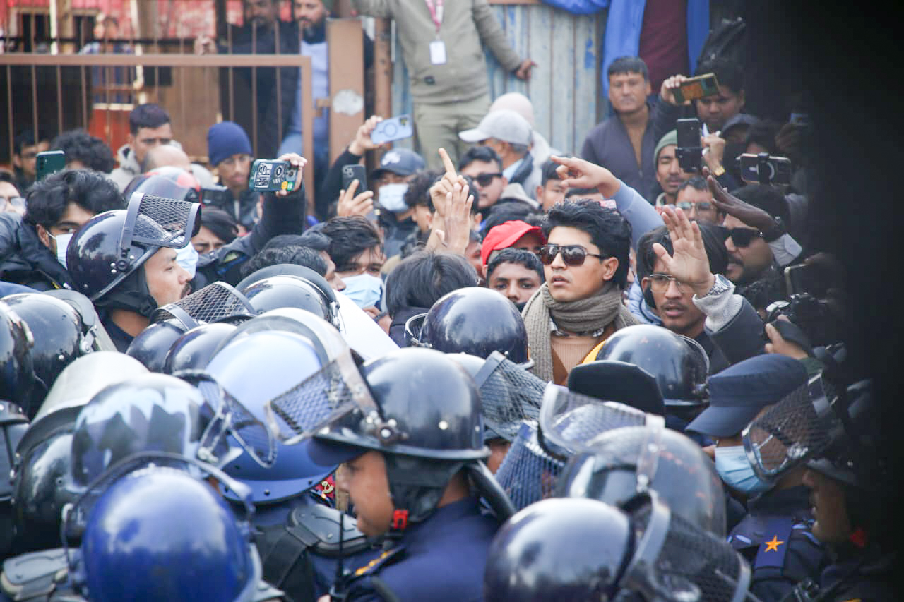 Miraj Dhungana and ‘Gen Z’ Protest in Kathmandu (Photos)