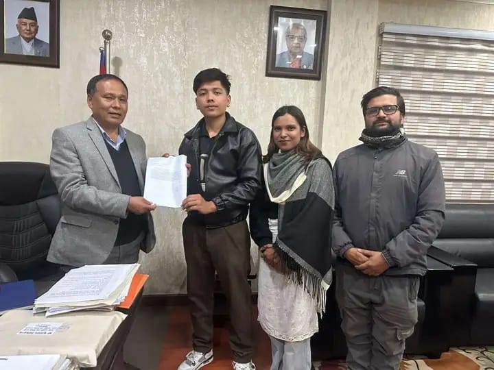 Hetauda Road Expansion: Youth Group Meets Minister Ghising